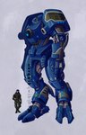 armor camo duo glowing glowing_armor hand_on_hip kerchief machine male shemagh size_difference smaller_male standing narqwibqwib bioware electronic_arts mass_effect respawn_entertainment titanfall detis alien android geth robot turian titan_(disambiguation)