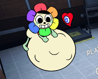 abdominal_bulge belly big_belly black_hair facial_hair flower hair hand_on_belly hand_on_own_belly huge_belly hyper hyper_belly israeli_flag looking_down lying male mustache nazi not_furry on_front plant red_heart screencap screencap_background solo swastika vore thatcringeyfanuwu blushcrunch_studio dandy's_world roblox dandy_(dandy's_world) elemental_creature flora_fauna flower_creature humanoid 2025 digital_media_(artwork) firealpaca_(artwork)