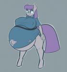 anthro anthrofied belly big_belly big_breasts breasts clothed clothing female huge_breasts hyper hyper_pregnancy pregnant pregnant_anthro pregnant_female solo forfun41 friendship_is_magic hasbro my_little_pony maud_pie_(mlp) equid mammal hi_res