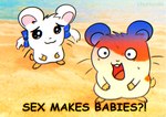 :3 accessory bijou_(hamtaro) bodily_fluids bow_(feature) bow_ribbon buckteeth cricetid duo female feral fur fuzzy hair_accessory hair_bow hair_ribbon hamster hamtaro hamtaro_(series) hi_res humor image_macro male mammal meme micewire nude open_mouth orange_body orange_fur photo_background photography_(artwork) reaction_image ribbons rodent shocked teeth text the_more_you_know the_truth tongue twin_bows twin_hair_bows whiskers white_body white_fur