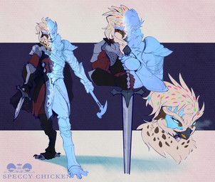 anthro armor brainwashing cloak clothing cosplay crown dagger food hammer hand_print headgear male melee_weapon mind_control ranger solo sword tools warhammer weapon speccychicken j._r._r._tolkien middle-earth_(tolkien) the_lord_of_the_rings ceilo_(wafflezcol) talion_(middle-earth) avian bird food_creature ghost owl pulsatrix spectacled_owl spirit true_owl undead wraith absurd_res hi_res huge_filesize