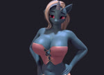 1_horn anthro anthrofied areola areola_slip big_breasts breast_expansion breasts bulging_breasts cleavage cleavage_overflow clothed clothing expansion female hair horn huge_breasts simple_background solo unicorn_horn wardrobe_malfunction morethreedee sound_warning friendship_is_magic hasbro my_little_pony mythology trixie_(mlp) equid equine mammal mythological_creature mythological_equine unicorn 3d_(artwork) 3d_animation animated digital_media_(artwork) short_playtime sound webm