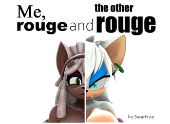 blue_eyeshadow dark_body dark_skin duo ear_piercing eyeshadow female green_eyes hair looking_at_viewer makeup piercing pose purple_eyeshadow simple_background smile smiling_at_viewer smug_face text white_background white_hair 5naptrap twilightv0ids_(modeler) sega sonic_the_hedgehog_(series) rouge_the_bat rouge_the_bat_(kailewds) rouge_the_werebat animal_humanoid bat humanoid mammal mammal_humanoid 3d_(artwork) cover digital_media_(artwork) english_text hi_res source_filmmaker_(artwork)