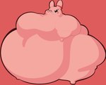 angry anthro belly big_belly big_breasts big_butt black_outline blush blush_stickers breasts butt chubby_cheeks dot_eyes ear_accessory fat_arms featureless_breasts female fur huge_belly huge_breasts huge_butt hyper hyper_belly morbidly_obese morbidly_obese_anthro morbidly_obese_female no_navel obese obese_anthro obese_female one_eye_closed outline overweight overweight_anthro overweight_female pink_body pink_fur pink_tail red_background simple_background solo standing tail three-quarter_view milk-knight candy_bunny lagomorph leporid mammal rabbit 2024 absurd_res digital_drawing_(artwork) digital_media_(artwork) hi_res