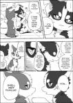 a-chan ayaka canid canine canis comic dialogue domestic_dog english_text feral hard_translated husky mammal monochrome nordic_sled_dog shibeta spitz text third-party_edit translated