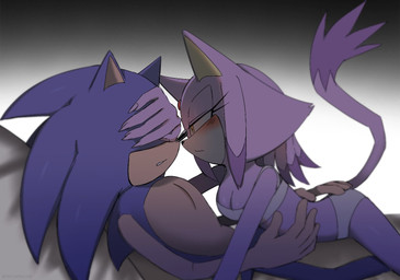 anthro blush bra claws clothing covering covering_eyes covering_face duo female female_on_top finger_claws hair_down hero hug lidded_eyes lingerie lustful_gaze male male/female on_top panties princess romantic romantic_couple royalty simple_background underwear yeoon sega sonic_the_hedgehog_(series) blaze_the_cat sonic_the_hedgehog domestic_cat eulipotyphlan felid feline felis hedgehog mammal