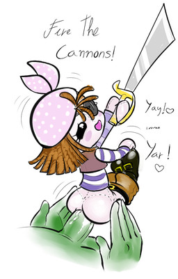 anal anal_penetration anus brown_hair butt clothed clothed_sex clothing dialogue doll duo female female_focus female_penetrated footwear genitals hair heart_symbol human_on_humanoid interspecies kerchief larger_male looking_at_viewer male male/female male_penetrating male_penetrating_female not_furry penetration penis plushie saber sex shoes short_hair size_difference smaller_female smaller_penetrated smile solo_focus text unknown_artist anon yarsi_(character) animate_inanimate human humanoid living_doll mammal 2017 english_text hi_res
