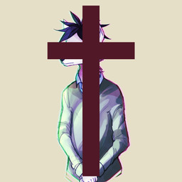 anthro clothed clothing cross hair male solo standing mynameiscomic hunter_hawthorne canid canine fox mammal 2017 digital_media_(artwork)