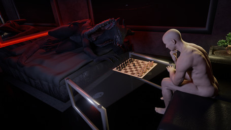 animal_genitalia chess cloaca duo female genitals inside lying male nude pose sitting thinker_pose vulva darkthemechair dragon_(pinwheel) human mammal 16:9 3d_(artwork) digital_media_(artwork) hi_res widescreen