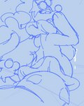 big_breasts blue_and_white bodily_fluids breasts busty_feral female feral generation_7_pokemon jadenarts lactating mammal marine monochrome nintendo pinniped pokemon pokemon_(species) pregnant pregnant_female pregnant_feral primarina sketch solo