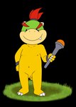 balls flaccid foreskin genitals magic_wand male nipples nude penis shell-less small_penis solo unretracted_foreskin young tribaldragon mario_bros nintendo bowser_jr. koopa scalie absurd_res alpha_channel hi_res