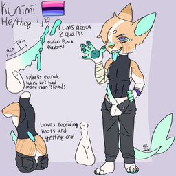 anthro anus balls blush blush_lines bodily_fluids butt chart clothed clothing cum cum_drip cum_spill dripping genital_fluids genitals lgbt_pride male muscular muscular_anthro muscular_male omnisexual_pride_colors pawpads penis pride_colors rear_view size_chart solo spiked_penis spikes spikes_(anatomy) text tongue tongue_out unusual_anatomy unusual_genitalia unusual_penis lilmeowmeow_senpai kunimi_(lilmeowmeowsenpai) canid canine canis domestic_dog mammal 1:1 absurd_res english_text hi_res model_sheet