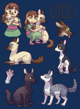 ambiguous_gender black_body black_eyes black_fur black_nose blue_eyes closed_smile clothed clothing eyebrows eyes_closed female feral fingers fluffy fluffy_tail fur green_clothing green_eyes group hair holding_another hug looking_at_another mouth_closed pawpads paws quadruped smile standing tail text tongue tongue_out whiskers white_body yellow_eyes flavia-elric domestic_cat felid feline felis human mammal 2015 absurd_res alpha_channel digital_media_(artwork) english_text hi_res