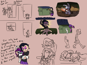 annoyed anthro bed belt black_belt black_clothing black_hair black_lipstick black_shirt black_t-shirt black_topwear blue_eyes boots bottomwear box bra brown_blanket brown_body brown_bottomwear brown_clothing brown_fur brown_hair brown_shirt brown_shorts brown_skirt brown_tongue brown_topwear buckteeth cardboard cardboard_box carrying_another closed_smile clothed clothed_anthro clothed_female clothed_human clothed_male clothing container controller door_slam dumpster ear_piercing electronics eyes_closed eyeshadow featureless_crotch featureless_legs female female_anthro female_human fishnet_clothing fishnet_shirt fishnet_topwear flat_chested footwear fully_clothed fully_clothed_female fully_clothed_human fully_clothed_male fur furniture gaming grey_clothing grey_legwear grey_shirt grey_tank_top grey_topwear group hair half-closed_eyes headphones holding_box holding_by_ears holding_container holding_controller holding_object holding_pizza_box jewelry larger_female larger_human leg_hug leggings legwear lipstick lockpicking long_ears looking_at_another lying lying_on_bed makeup male mitten_hands mouth_closed narrowed_eyes no_pupils noseless on_bed on_lap piercing pink_boots pink_clothing pink_footwear pizza_box playing_video_game purple_bottomwear purple_clothing purple_eyeshadow purple_skirt raised_leg red_bra red_clothing red_tongue red_underwear ring_piercing safety_pin shaved_sides shirt shoes short_hair short_legs shorts simple_background sitting sitting_on_lap size_difference skirt smaller_anthro smaller_female smile smiling_at_another t-shirt talking_to_another tan_body tan_skin tank_top teeth text tongue tongue_out topwear trio underwear wig window yelling insert-thenewbl-here brooklyn_nine-nine i've_only_had_arlo_for_a_day_and_a_half rabbids_invasion_(series) raving_rabbids rayman_(series) ubisoft fan_character jess_gassman lagothore_the_lord_of_destruction human lagomorph mammal rabbid 2024 4:3 colored digital_drawing_(artwork) digital_media_(artwork) english_description english_text hi_res meme multiple_images shaded daughter_(lore) father_(lore) father_and_child_(lore) father_and_daughter_(lore) parent_(lore) parent_and_child_(lore) parent_and_daughter_(lore) trans_(lore) trans_woman_(lore)