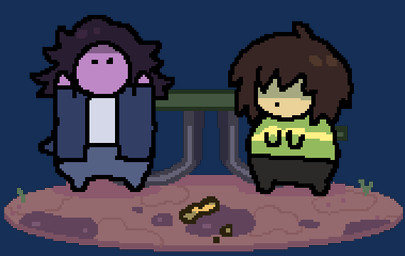 anthro bottomwear brown_hair clothing dancing duo featureless_hands female female_anthro food fries hair hair_over_eyes jacket light_body light_skin pants purple_body purple_hair purple_scales scales shirt simple_background snout standing topwear transparent_background white_clothing white_shirt white_topwear pea_haw deltarune undertale_(series) kris_dreemurr susie_(deltarune) dinosaur human mammal prehistoric_species reptile scalie 2025 alpha_channel animated digital_media_(artwork) pixel_(artwork)