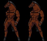 angry anthro bands brown_body brown_fur fur hooves leather male muscular muscular_anthro muscular_male simple_background solo transparent_background s-purple breeding_season equid equine horse mammal alpha_channel digital_media_(artwork) pixel_(artwork)