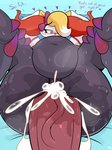 2018 absurd_res accessory anthro anthro_penetrated big_penis blush bodily_fluids bow_(feature) bow_accessory bow_ribbon braixen breasts canid canine claws clothing cum cum_in_pussy cum_inflation cum_inside dialogue digital_media_(artwork) duo english_text erection faceless_character faceless_male female female_penetrated first_person_view fur generation_5_pokemon generation_6_pokemon genital_fluids genitals hair_accessory hair_bow hair_ribbon heart_symbol hi_res huge_penis inflation leg_grab lover_(coldfrontvelvet) lying male male/female male_penetrating male_penetrating_female male_pov mammal nintendo nude on_back orgasm penetration penile penile_penetration penis penis_in_pussy pillow pokemon pokemon_(species) purple_eyes pussy ribbons sex simple_background sweat talking_to_another talking_to_partner talking_to_viewer text thegentlebro vaginal vaginal_fluids vaginal_penetration vein veiny_penis velvet_(coldfrontvelvet) white_body white_fur yellow_body yellow_fur zoroark