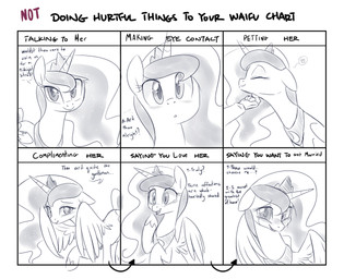 blush bodily_fluids chart crown crying dialogue duo eyes_closed feathered_wings feathers female headgear heart_symbol horn royalty smile solo_focus tears tears_of_joy text tiara wings thesassyjessy friendship_is_magic hasbro my_little_pony mythology waifu_chart princess_luna_(mlp) equid equine mammal mythological_creature mythological_equine winged_unicorn english_text meme monochrome multiple_scenes