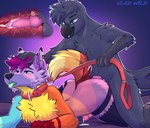 anal anal_penetration anthro bodily_fluids breath collar cum cum_drip cum_in_ass cum_inside dripping duo genital_fluids inek_the_bird knot knotting leash leash_pull leashed_collar looking_pleasured male male/male panting penetration vladyz toybox avian bird canid canine corvid corvus_(genus) crow fennec_fox fox mammal oscine passerine true_fox vulpin better_version_at_source