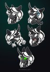 angry emoji emote female feral hypnosis hypnotic_eyes mind_control open_mouth silly silly_face solo spiral_eyes sticker sticker_pack surprised_expression tongue tongue_out worried worried_look stirren friendship_is_magic hasbro my_little_pony fan_character arthropod changeling equid equine horse mammal pony hi_res portrait