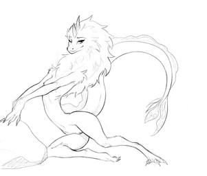 2_horns 3_toes anthro arched_back areola breasts claws closed_smile covering_one_breast dragon_tail eyebrows feet female female_anthro fin finger_claws fingers fur genitals hand_on_rock happy head_horn horn humanoid_genitalia humanoid_vulva iris kneeling long_tail looking_at_viewer mane mouth_closed neck_tuft nipples nude nude_anthro nude_female on_one_knee one_eye_closed pose pupils rock simple_background slim slim_anthro slim_female small_breasts smile smiling_at_viewer snout solo tail tail_fin three-quarter_view toe_claws toes tuft vulva wide_hipped_anthro wide_hipped_female wide_hips wink winking_at_viewer w4g4 disney mythology raya_and_the_last_dragon sisu_(ratld) aquatic aquatic_dragon dragon eastern_dragon furred_dragon furred_scalie mythological_creature mythological_scalie scalie wingless_dragon full-length_portrait monochrome pinup portrait sketch