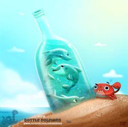 ambiguous_gender beach black_eyes blue_eyes bottle bubble cloud confusion container eyes_closed feral fin group happy humor micro open_mouth pun sand sea seaside sky smile sun text visual_pun water piper_thibodeau aquatic arthropod bottlenose_dolphin cetacean crab crustacean decapod dolphin malacostracan mammal oceanic_dolphin toothed_whale digital_media_(artwork) digital_painting_(artwork) english_text painting_(artwork) url