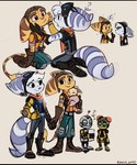 anthro boots child clank_(ratchet_and_clank) clothed clothing comic cybernetic_arm cybernetic_limb daisy_(time_fluffy500) daughter_(lore) ear_piercing ear_ring eye_contact eyewear eyewear_on_head father_(lore) father_and_child_(lore) father_and_daughter_(lore) female fluffy fluffy_tail footwear fur gloves goggles goggles_on_head hair hand_holding handwear hi_res kit_(ratchet_and_clank) lombax looking_at_another machine male mammal markings mother_(lore) mother_and_child_(lore) mother_and_daughter_(lore) mother_and_father_(lore) parent_(lore) parent_and_child_(lore) parent_and_daughter_(lore) piercing pink_nose question_mark ratchet_(ratchet_and_clank) ratchet_and_clank ring_(marking) ring_piercing ringed_tail rivet_(ratchet_and_clank) robot shoes signature simple_background sitting sony_corporation sony_interactive_entertainment striped_markings striped_tail stripes tail tail_markings tail_tuft time_fluffy500 tuft white_body white_fur white_hair yellow_body yellow_fur young