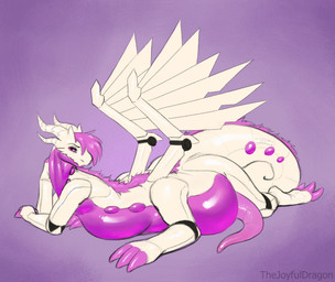 belly genitals hair machine male overweight penis solo tail wings thejoyfuldragon mythology dragon mythological_creature mythological_scalie robot scalie taur hi_res