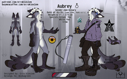 abstract_background anthro avian_arms avian_feet black_nose boots clothing eyewear feathered_tail feathers footwear glasses hair holding_object hoodie male mastectomy_scar scar shoelaces shoelaces_untied shoes solo tail text three-quarter_view topwear wearing_glasses white_hair yellow_eyes errokioslem avian bird canid canine corvid corvus_(genus) crow fox hybrid mammal oscine passerine red_fox silver_fox true_fox english_text full-length_portrait model_sheet portrait url nonbinary_(lore)