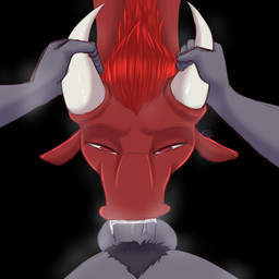 ambiguous_gender bodily_fluids cum cum_in_mouth cum_inside duo erection faceless_character faceless_male fellatio first_person_view genital_fluids genitals grey_penis horn horn_grab male male/ambiguous oral penile penis pubes sex sucking vein veiny_penis damian5320 mythology anon dragon mythological_creature mythological_scalie scalie 1:1 absurd_res colored_sketch hi_res sketch