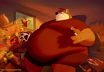 anthro belly belly_focus belly_overhang beverage big_belly breath clothed clothing clothing_lift detailed_background exhausted food food_pile glorp huge_belly light male midriff moobs obese obese_anthro obese_male overweight overweight_anthro overweight_male photo picture_frame relaxed_expression rumbling_stomach shirt shirt_lift sitting slosh sloshing_belly smile smirk soda solo struggling topwear warm_lighting weight_gain fattydragonite sound_warning coca-cola doritos dr_pepper frito-lay canid canine mammal 2023 animated hi_res huge_filesize lighting short_playtime sound warm_colors webm