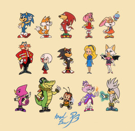 4_fingers alternate_form anthro back_wings bat_wings biped black_body black_eyes black_fur blonde_hair blue_eyes chain_necklace cheek_tuft clothed clothed_anthro clothed_female clothed_human clothed_male clothing dipstick_tail electronics elemental_manipulation eyebrows eyelashes facial_hair facial_tuft female fingers fire fire_manipulation footwear forehead_gem fully_clothed fully_clothed_anthro fully_clothed_female fully_clothed_human fully_clothed_male fur gem gesture gloves gold_(metal) green_body group hair hand_gesture handwear headphones horn jewelry looking_at_viewer male markings membrane_(anatomy) membranous_wings mustache necklace open_mouth open_smile philtrum pink_body purple_body purple_fur red_body red_eyes redesign shoes simple_background smile smiling_at_viewer style_emulation tail tail_markings tan_background text thumbs_up tuft whiskers white_hair wings young angelbee623 hanna-barbera sega sonic_frontiers sonic_the_hedgehog_(series) amy_rose blaze_the_cat charmy_bee cheese_the_chao cream_the_rabbit dr._eggman espio_the_chameleon knuckles_the_echidna maria_robotnik miles_prower rouge_the_bat sage_(sonic) shadow_the_hedgehog silver_the_hedgehog sonic_the_hedgehog vector_the_crocodile arthropod bat bee canid canine chameleon chao_(sonic) crocodile crocodilian digital_creature domestic_cat echidna eulipotyphlan felid feline felis fox hedgehog human hymenopteran insect lagomorph leporid lizard mammal monotreme rabbit reptile scalie 2024 absurd_res english_text hi_res