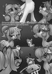 brother_(lore) comic dialogue english_text equid equine fan_character female feral grey_background hasbro hexuas hi_res horn letter male mammal monochrome my_little_pony mythological_creature mythological_equine mythology pegasus sibling_(lore) simple_background sister_(lore) sketchy_skylar sketchy_skylar_(character) text unicorn wings