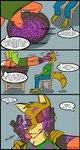 anthro dialogue dominant dominant_female duo faceless_anthro faceless_character faceless_female feet feet_in_food female food food_on_feet foot_fetish foot_lick foot_play fruit grape grape_stomping licking male male/female massage messy paws plant speech_bubble text toes tongue dutch_(artist) misty_the_mouse maggie_noirveaux_(dutch) canid canine canis coyote fox mammal english_text hi_res