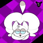 all_fours big_butt black_eyes blue_sclera butt eyelashes female feral fur half-closed_eyes huge_butt hyper hyper_butt looking_at_viewer narrowed_eyes neck_bow open_mouth open_smile pink_nose quadruped smile solo tail tongue white_body white_fur luanctoons silly_(luanctoons) domestic_cat felid feline felis mammal 1:1 absurd_res hi_res