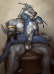 abs anal anal_penetration anthro anus armband athletic balls balls_deep biceps big_balls big_dom_small_sub big_muscles big_penis bite blue_body blue_penis blue_skin bodily_fluids chair chair_position claws clenched_teeth countershading cum cum_in_ass cum_inside cum_on_balls cum_on_penis cum_string deep_penetration dominant duo erection fangs from_behind_position fur furniture genital_fluids genitals grey_background grey_body grey_fur grin hair hand_on_leg hand_on_thigh humanoid_genitalia humanoid_penis larger_male leaking male male/male male_on_bottom male_on_top male_penetrated male_penetrating male_penetrating_male muscular muscular_male nude on_bottom on_top pecs penetration penile penile_penetration penis penis_in_ass recliner sex simple_background sitting size_difference smaller_male smile spread_legs spreading stretched_anus tail teeth thick_penis tight_fit toe_claws white_body white_countershading white_fur white_skin lion21 asian_mythology east_asian_mythology final_fantasy mythology square_enix tanith thrakos bangaa dragon eastern_dragon mythological_creature mythological_scalie scalie 2012 hi_res