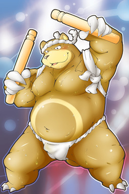 anthro bear biceps big_muscles blush brown_fur chubby claws clothing fundoshi fur grizzly_bear kemono male mammal musclegut muscles nintendo plain_background pokémon solo standing toe_claws underwear ursaring video_games whinge
Rating: Questionable
Score: 2
User: BlackBoltEX
Date: October 29, 2013 anthro bear biceps big_muscles blush brown_fur chubby claws clothing fundoshi fur grizzly_bear kemono male mammal musclegut muscles nintendo plain_background pokémon solo standing toe_claws underwear ursaring video_games whinge
Rating: Questionable
Score: 2
User: BlackBoltEX
Date: October 29, 2013