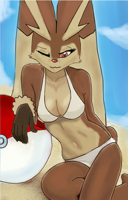 anthro bikini clothing female lopunny nintendo pokémon solo swimsuit tight_clothing video_games
Rating: Safe
Score: 13
User: xthunderx
Date: April 19, 2013 anthro bikini clothing female lopunny nintendo pokémon solo swimsuit tight_clothing video_games
Rating: Safe
Score: 13
User: xthunderx
Date: April 19, 2013