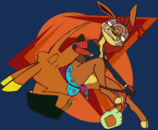 anthro bodily_fluids clothing clothing_pull cross-popping_vein drooling duo female female_prey male male/female male_pred saliva size_difference thong thong_down thong_pull underwear underwear_pull unwilling_prey vore chaoshetra jak_and_daxter naughty_dog sony_corporation sony_interactive_entertainment ashelin_praxis cyote canid canine canis coyote mammal mustelid ottsel hi_res