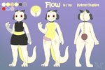 anthro arm_wraps black_clothing bottomwear claws clothed clothing collar erection genitals horn long_tail male nude penis rear_view red_eyes scales shorts slit_penis solo tail tapering_penis thick_thighs white_body white_scales wide_hips wraps yellow_body yellow_scales jm-luxro kobold scalie hi_res model_sheet