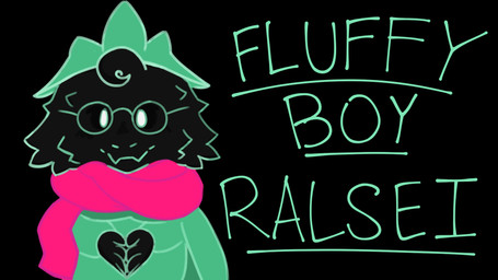 anthro black_background black_body black_fur fur male simple_background solo text gidgeesheep deltarune undertale_(series) ralsei bovid caprine darkner goat mammal 16:9 2018 digital_media_(artwork) english_text hi_res widescreen