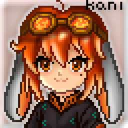 black_clothing clothed clothing eyewear fur goggles hair hyperpigmentation long_hair male orange_eyes orange_hair rabbit_ears smile solo white_body white_fur kaniho_90 kani_(kaniho_90) human humanoid lagomorph leporid mammal rabbit 1:1 digital_media_(artwork) hi_res pixel_(artwork)