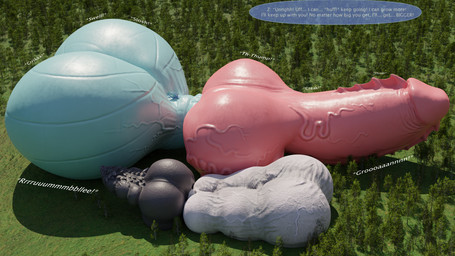 animal_genitalia anthro ball_size_difference balls balls_expansion big_balls big_penis comparing competition dialogue duo expansion feral genital_expansion genitals huge_balls huge_penis hyper hyper_balls hyper_genitalia hyper_penis immobile knot knotted_penis macro_balls macro_penis male multi_balls multi_genitalia outside penile_spines penis penis_expansion penis_size_difference sheath sitting_on_balls size_difference transformation vein veiny_balls veiny_penis a3person bonzaipalmtree mythology drash_(character) zai_(bonzaipalmtree) dragon mythological_creature mythological_scalie scalie 16:9 3d_(artwork) digital_media_(artwork) hi_res sequence widescreen