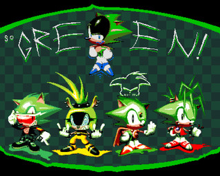 blue_eyes clothing eyewear female fur glasses green_body green_fur group jacket male spiral spiral_eyes text topwear bruhman7967 archie_comics fleetway_comics idw_publishing sega sonic_the_comic sonic_the_hedgehog_(archie) sonic_the_hedgehog_(comics) sonic_the_hedgehog_(idw) sonic_the_hedgehog_(series) sonic_underground ashura_the_hedgehog cosmic_the_hedgehog manic_the_hedgehog metamorphia_(stc) scourge_the_hedgehog surge_the_tenrec afrosoricid eulipotyphlan hedgehog mammal tenrec digital_media_(artwork) english_text pixel_(artwork)