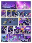 3:4 applejack_(mlp) arofatamahn avian brother_(lore) brother_and_sister_(lore) butt castle_of_the_royal_pony_sisters comic dialogue english_text equid equine eyewear female feral fluttershy_(mlp) flying folded_wings friendship_is_magic garret_(arofatamahn) glasses group gryphon hasbro hi_res horn magic male mammal mane_six_(mlp) my_little_pony mythological_avian mythological_creature mythological_equine mythology pegasus pinkie_pie_(mlp) princess_cadance_(mlp) rainbow_dash_(mlp) rarity_(mlp) restored shining_armor_(mlp) sibling_(lore) sister_(lore) smile spike_(mlp) text twilight_sparkle_(mlp) unicorn wand wings
