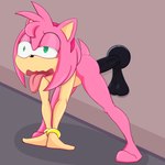 ahegao anthro balls bent_over big_penis duo female genitals glory_balls glory_hole looking_pleasured male male/female nude nude_female penis saggy_balls thick_thighs tongue tongue_out vein veiny_penis rougethedaisy sega sonic_the_hedgehog_(series) amy_rose shadow_the_hedgehog eulipotyphlan hedgehog mammal 1:1 absurd_res hi_res