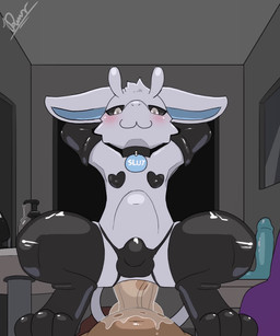 abdominal_bulge anal anal_fluids anal_penetration antennae_(anatomy) anthro anthro_focus anthro_on_top anthro_penetrated arm_warmers armwear audible_ejaculation balls big_penis black_clothing black_collar black_sclera blue_clothing blue_ears blush bodily_fluids brown_body brown_penis brown_skin bulge buttplug choker clothing collar consistent_pov cum cum_drip cum_in_ass cum_inside cum_on_belly cum_on_body cum_on_penis deep_penetration dildo dripping duo erection eyes_closed femboy first_person_view fur genital_fluids genitals gloves handwear huge_penis human_on_anthro human_on_bottom human_penetrating human_penetrating_anthro human_pov humanoid_genitalia humanoid_penis interspecies jewelry larger_human larger_male latex latex_arm_warmers latex_armwear latex_clothing latex_gloves latex_handwear latex_legwear latex_panties latex_skinsuit latex_stockings latex_thigh_highs latex_underwear leaking_cum leaking_precum legwear looking_at_viewer looking_down looking_pleasured lube lube_bottle lube_container lube_drip lube_in_ass lube_on_belly lube_on_body lube_on_butt lube_on_penis lube_string male male/male male_anthro male_human male_on_anthro male_on_bottom male_on_human male_on_top male_penetrated male_penetrating male_penetrating_anthro male_penetrating_male male_pov multicolored_ears necklace nipples on_bottom on_top panties penetrating_pov penetration penile penile_penetration penis penis_in_ass penis_size_difference plug_(sex_toy) precum ridiculous_fit sex sex_toy size_difference skinsuit slut_collar smaller_anthro smaller_male smaller_penetrated smug smug_face stockings tail tail_tuft text thick_thighs thigh_highs tight_clothing tuft two_tone_ears underwear vein veiny_penis white_antennae white_body white_clothing white_ears white_eyes white_fur white_tail dengon opennsfwsp_(sfx) microsoft ori_(series) xbox_game_studios ori_(ori) guardian_spirit human mammal 2026 2d_animation 5:6 animated english_text frame_by_frame hi_res long_playtime loop signature sound video