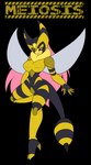 2_horns 4_fingers bedroom_eyes black_body black_sclera breasts female fingers hair high_heeled_feet horn insect_wings long_hair looking_at_viewer medium_breasts multicolored_body narrowed_eyes pink_hair seductive solo stinger tail two_tone_body wings yellow_body yellow_eyes chaoscroc dragon_ball fan_character meiosis_(chaoscroc) animal_humanoid arthropod arthropod_humanoid bee_humanoid bio-android_(dragon_ball) humanoid hymenopteran hymenopteran_humanoid insect insect_humanoid 2024 absurd_res alpha_channel hi_res