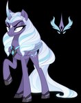 absurd_res alicorn_amulet alpha_channel alternate_form blue_eyes braided_hair cutie_mark equid equine female feral hair hasbro hi_res horn jewelry mammal mlp_g5 my_little_pony mythological_creature mythological_equine mythology necklace opaline_(mlp) orin331 solo winged_unicorn wings