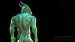 16:9 3d_(artwork) advertisement animated anthro character_creator digital_media_(artwork) dragon dragonborn_(dnd) dungeons_and_dragons female genitals hasbro hi_res horn khralzar male male/female muscular muscular_male mythological_creature mythological_scalie mythology no_sound patreon scales scalie shades_of_elysium short_playtime solo standing tail webm widescreen wizards_of_the_coast